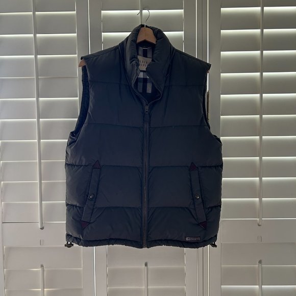 100% Authentic Men's Burberry Down Vest - Picture 1 of 5